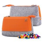 Schlampermppchen grau / orange