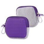 Universaltasche grau / lila