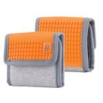 Geldbeutel grau / orange