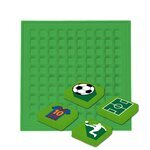 Sticker-Patch quadratisch - grn FUSSBALL