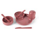 tiny Bio Essgeschirr bordeaux (Geschenkbox)