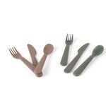 tiny Bio Besteck grau-braun+grau-grn