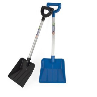 Schneeschaufeln (schwarz und blau)