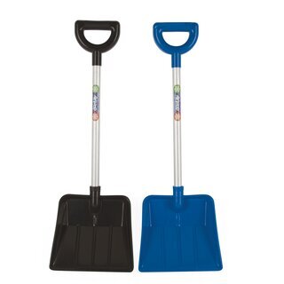 Schneeschaufeln (schwarz und blau)
