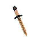 Woody Schwert, klein, gold/rosa