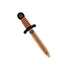 Woody Schwert, klein, gold/rot