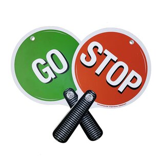 Stop&Go Zeichen
