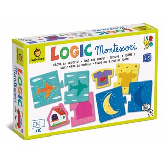 LOGIC MONTESSORI - Finde die richtige Form! (30 Teile)