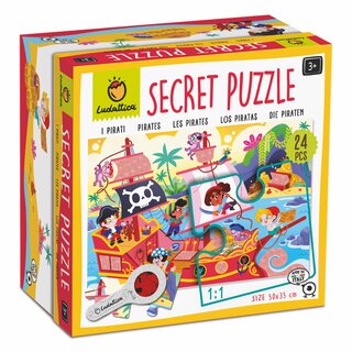 SECRET PUZZLE - Die Piraten (24 Teile)